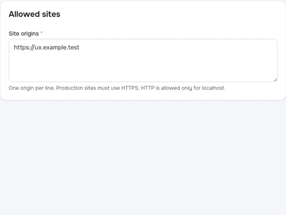 Widget installation and preview
